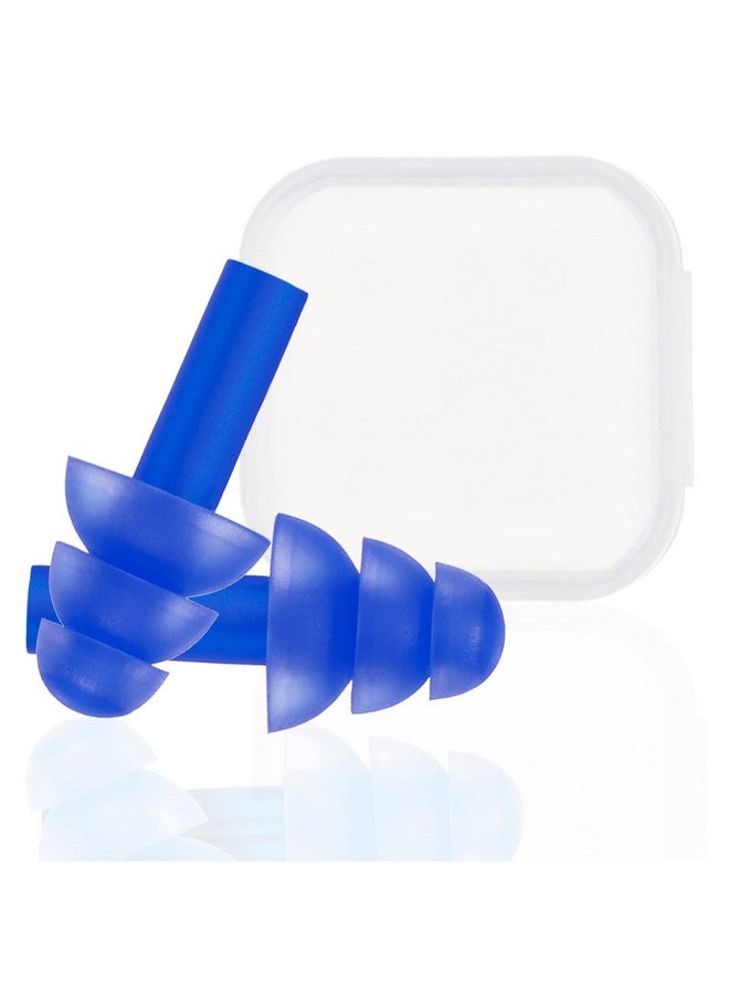 Bememo 6 أزواج من سدادات الأذن للأطفال للسباحة مانعة للضوضاء قابلة لإعادة الاستخدام لساعات النوم والسباحة 6 ألوان متنوعة (ألوان جديدة) - Image 3