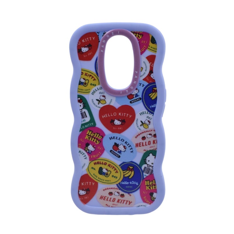 Hello Kitty Plastic Back Cover For Oppo A5 (2020) - Multicolour - Image 1