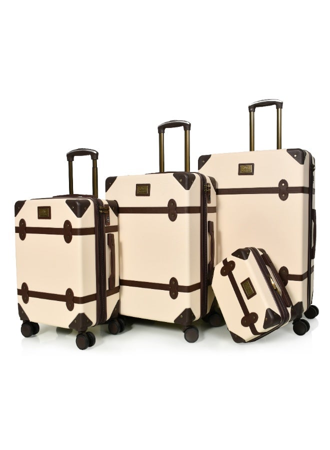 مورانو شنط سفر من مورانو مكون من خمس قطع لون بيج - Image 3