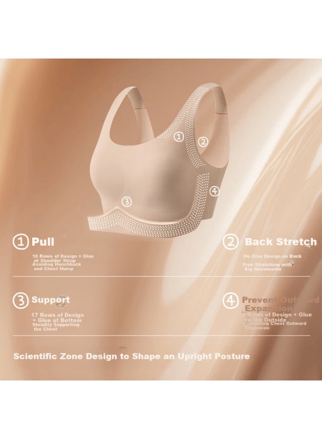 Like Uu Children's Underwear, Girls' Student Bra, High School Student Puberty Bra, Vest-style Seamless Underwear - Image 2