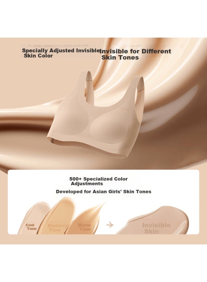 Like Uu Children's Underwear, Girls' Student Bra, High School Student Puberty Bra, Vest-style Seamless Underwear - Image 1