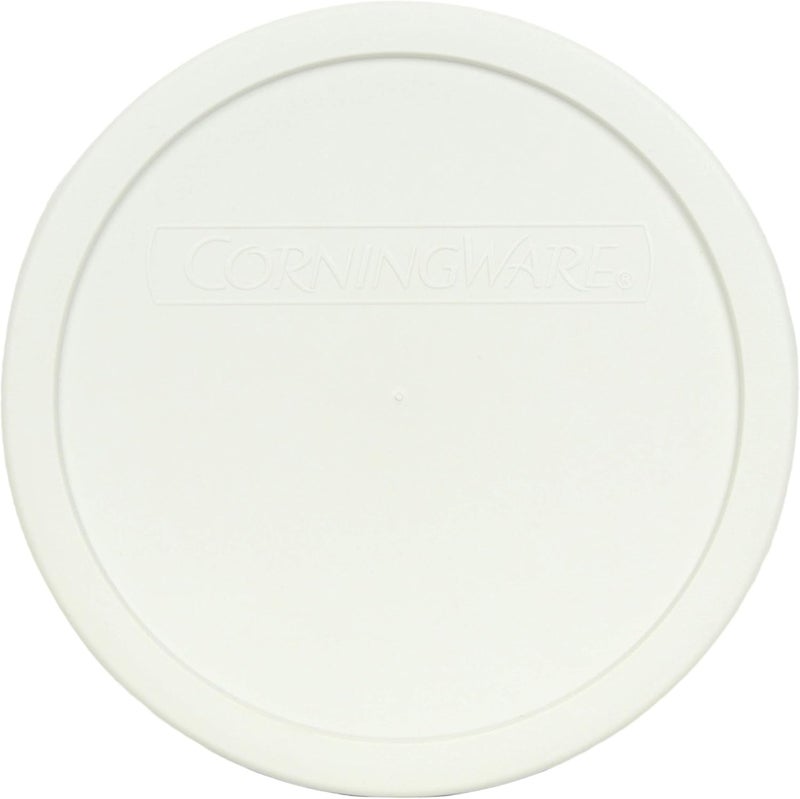 Corningware FS5 1.5qt Round French White Casserole Dish & F-5-PC 1.5qt French White Plastic Lid - Image 5