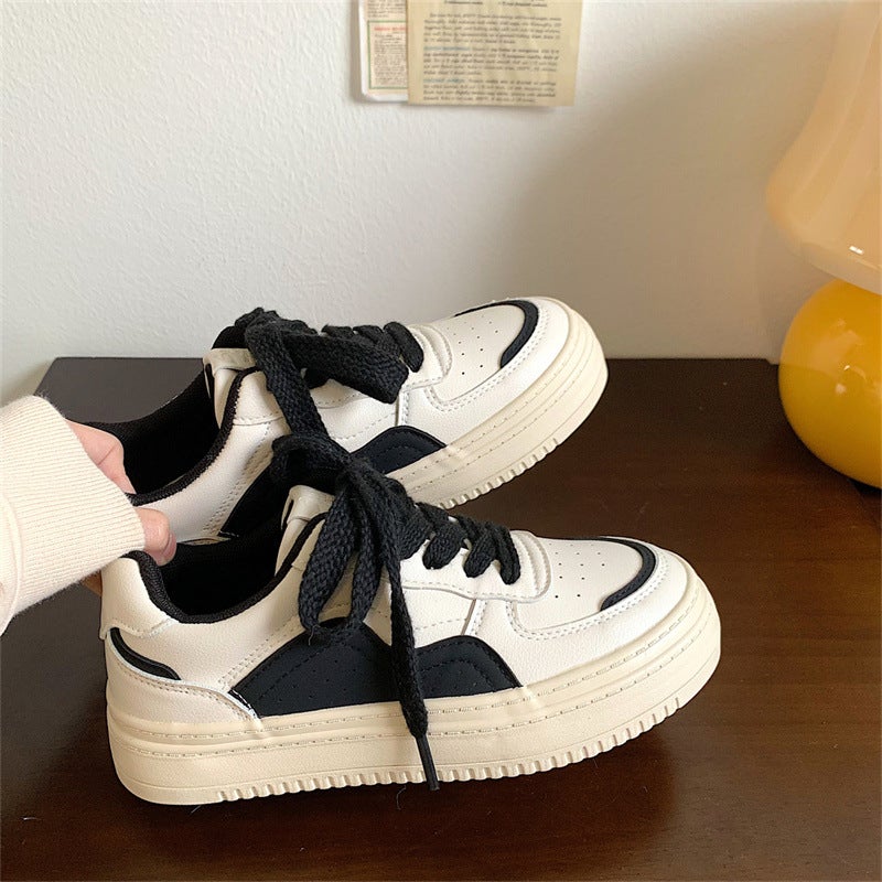 Women's Retro Thick Sole Sneakers 2026 Spring - Image 4