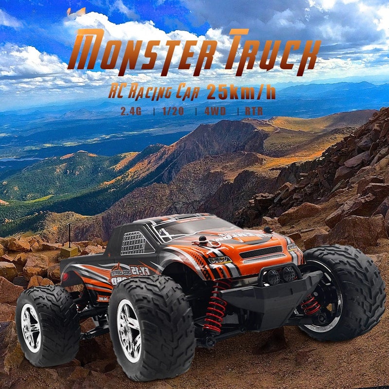 Original FY-15 1:20 2.4G 4WD 25km/h High Speed Desert Monster Truck RC Racing Car - Image 1