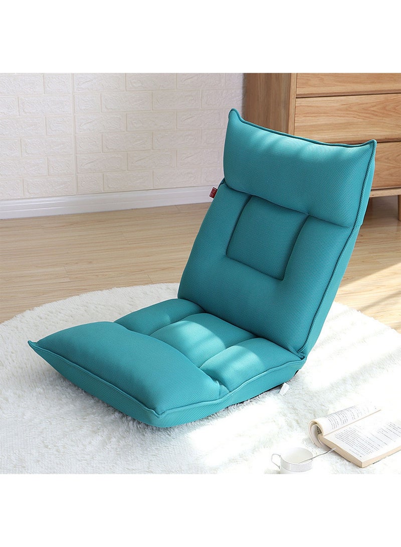 LIMOS Floor Chair Lazy Sofa Adjustable Padded Folding Chair with Back Support and Backrest Comfortable Chair - Image 1