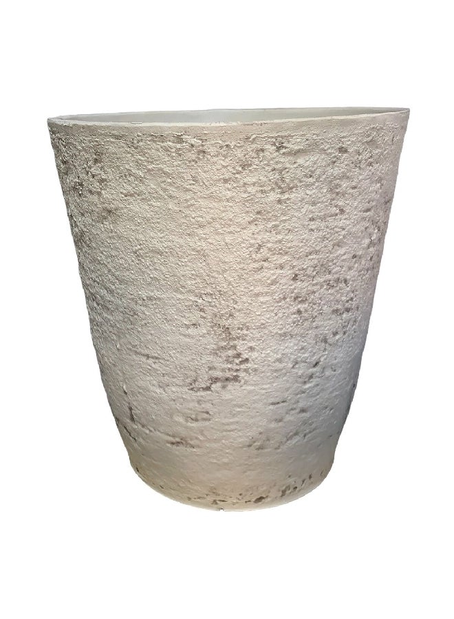 سيرين راتنج وعاء نباتات عالي الجودة باللون الأوف وايت 37 × 34 × 34 سم SL6084B 