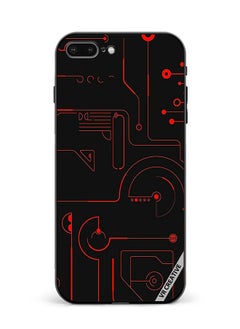 Protective Case Cover For Apple iPhone 7 Plus/8 Plus Game Circuit Design Multicolour