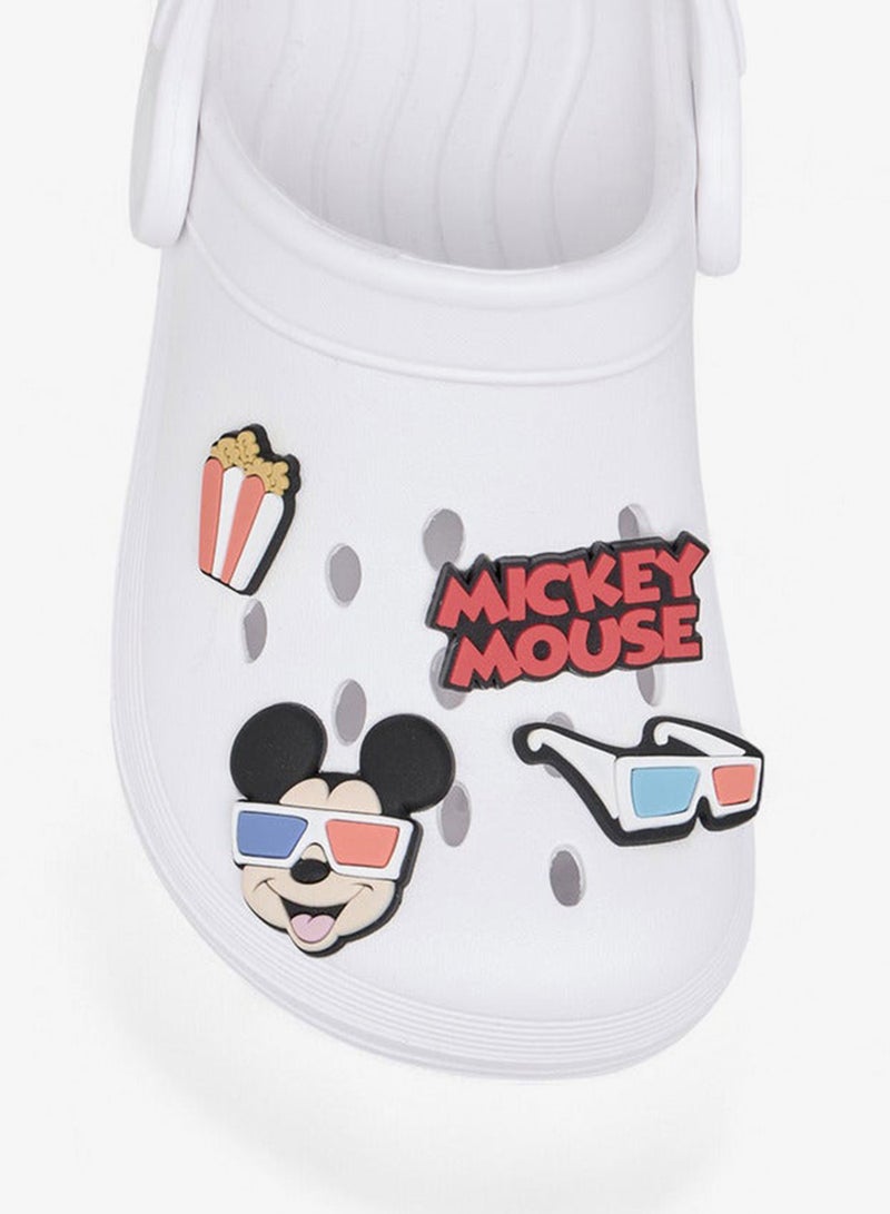 Disney Boys Mickey Mouse Jibbitz Clogs with Backstrap - Image 4