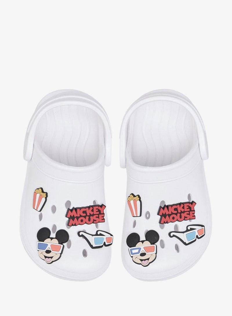 Disney Boys Mickey Mouse Jibbitz Clogs with Backstrap - Image 3