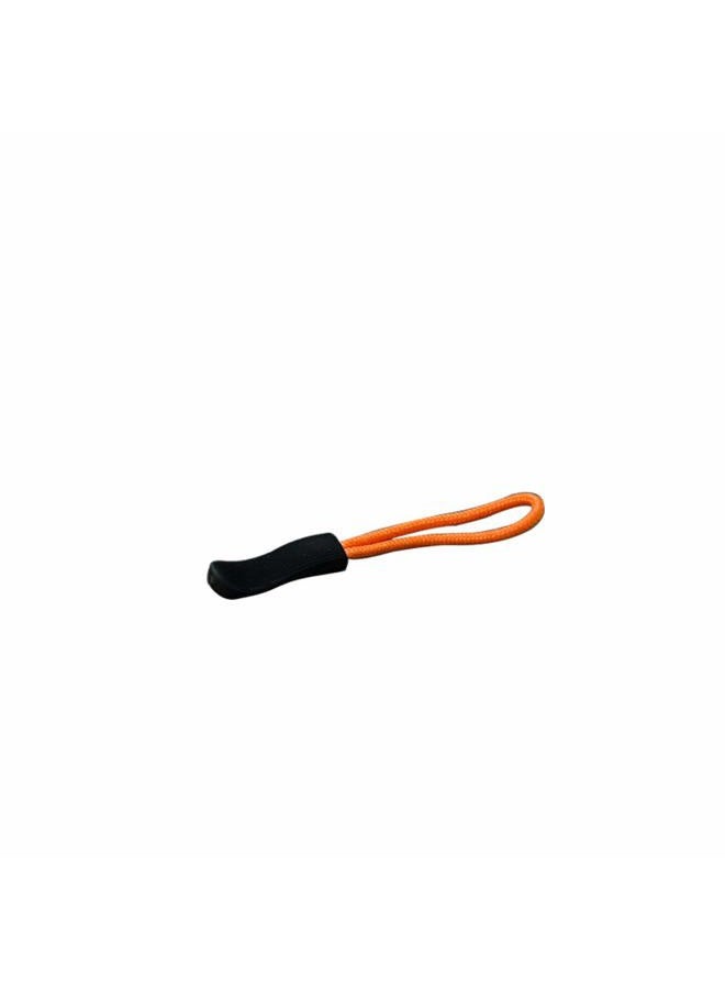 DYZD Durable Zipper Pulls Zipper Tab Zipper Tags Cord Pulls Zipper Extension Zip Fixer for Backpacks, Jackets, Luggage, Purses, Handbags (20PCS Orange) - Image 1
