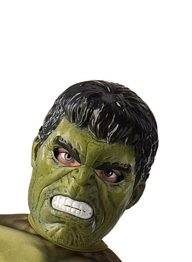 RUBIE'S Official Marvel Avengers Hulk Deluxe Child's Mask, One Size Costume Accessory - Image 3