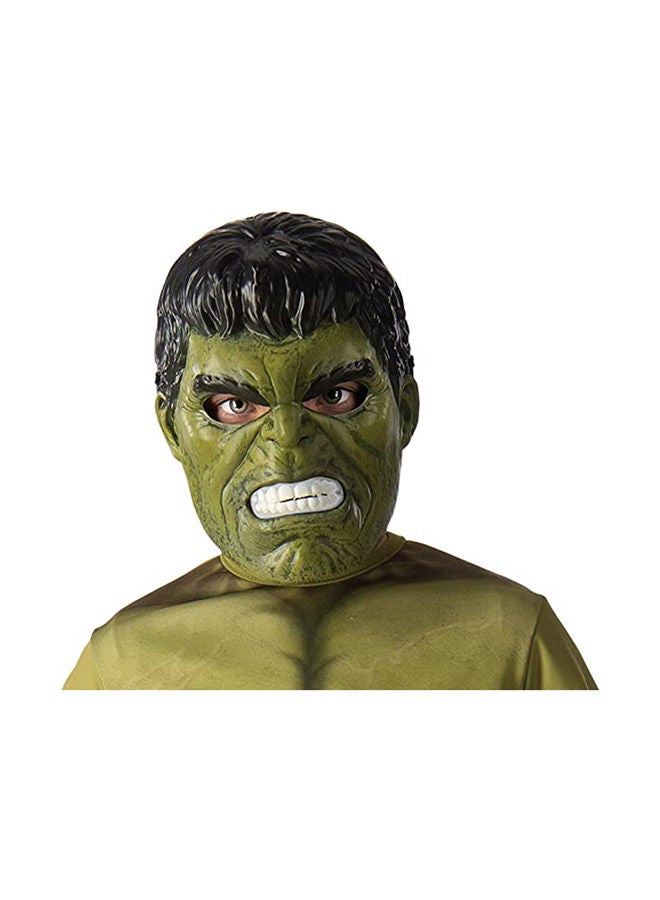 RUBIE'S Official Marvel Avengers Hulk Deluxe Child's Mask, One Size Costume Accessory - Image 2