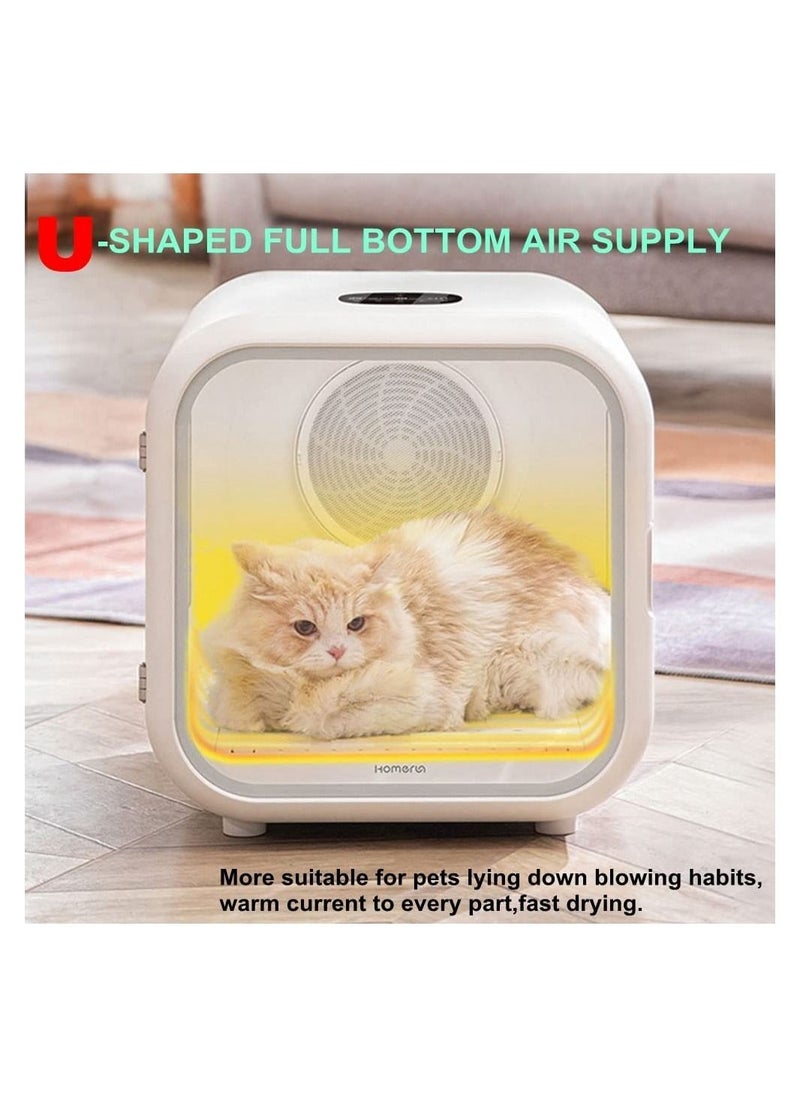 Cool Baby - COOLBABY 39 Degree Cabin Pet Drying Box,Automatic Cat Dog Hair Dryer,Smart Air Outlet Dryer,U-shaped Full Bottom Air Supply,Intelligent Temperature Control - Image 1