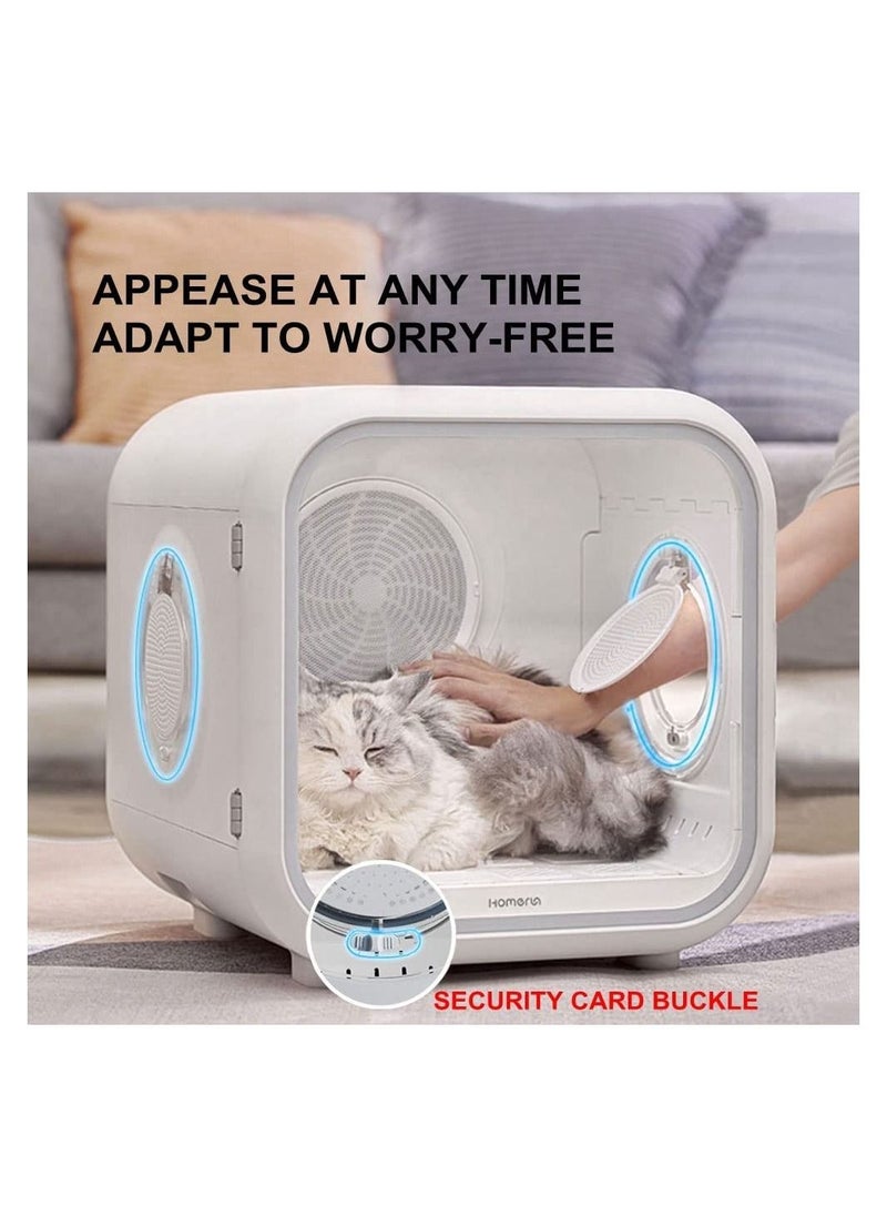 Cool Baby - COOLBABY 39 Degree Cabin Pet Drying Box,Automatic Cat Dog Hair Dryer,Smart Air Outlet Dryer,U-shaped Full Bottom Air Supply,Intelligent Temperature Control - Image 1