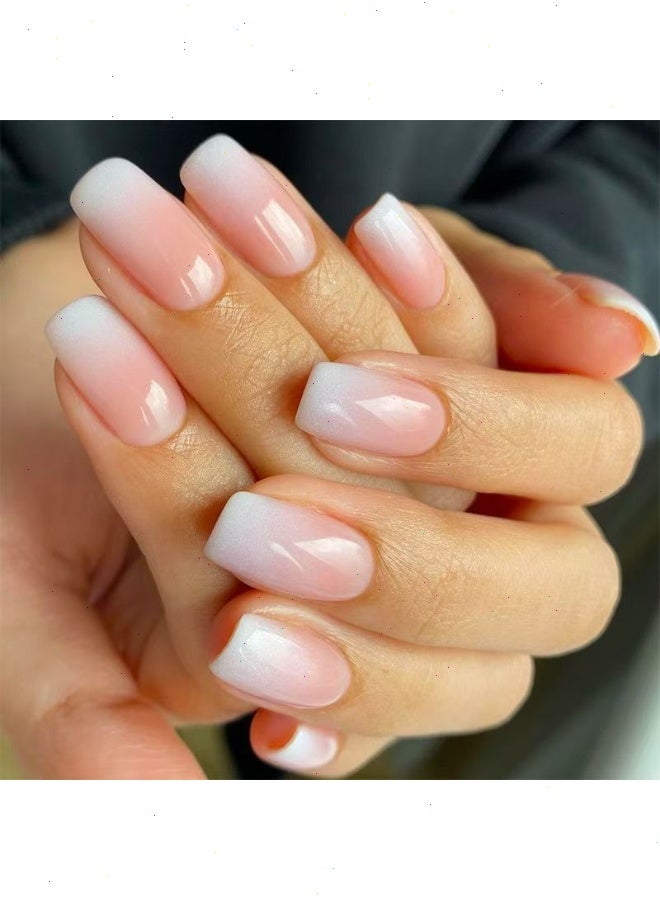 أظافر صناعية على شكل لوزية للنساء الأنيقات - خفيفة الوزن ومناسبة تمامًا - 24 قطعة - Image 1