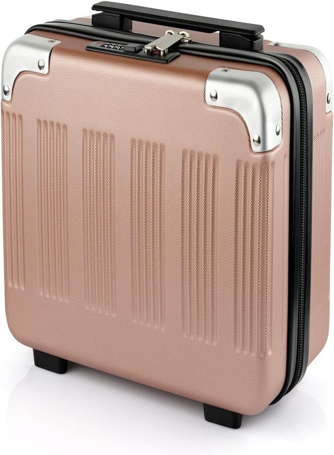 JUVIW Makeup Luggage Bag Cosmetic Travel Case Portable Lightweight Waterproof Beauty Case Makeup Zipper Toiletry Vanity Cosmetic Bag for Women Girl (JK-46) - Image 2