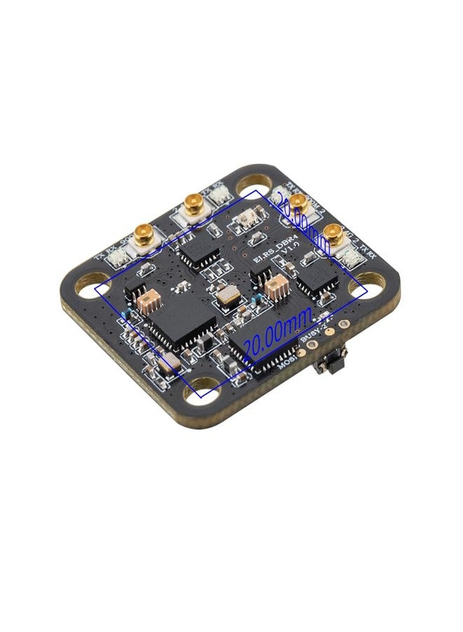 RADIOMASTER راديوماستر DBR4 مستقبل جيميني Xrossband ExpressLRS ثنائي النطاق 2.4GHz - Image 3
