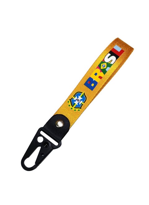 Real Madrid/Riyadh/Chelsea/Brazil Football Keychain Accessory Pendant Bag Chain Car Keychain Creative Gift for Unisex