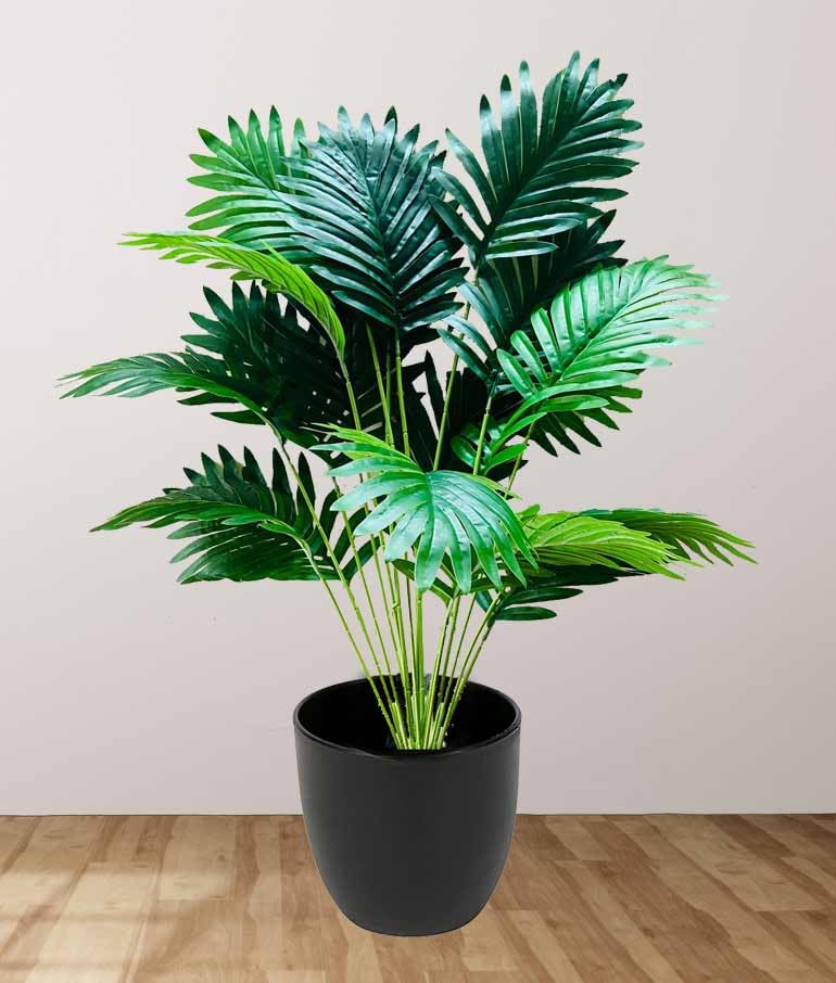 Kaykon Artificial Areca Palm Plant | 18 Branches | Fake Tree Without Pot for Home Decor, Office Decor, or Gifting | Natural Looking Indoor Plant - 84 cm/33 inch/2.75 feet - Image 5