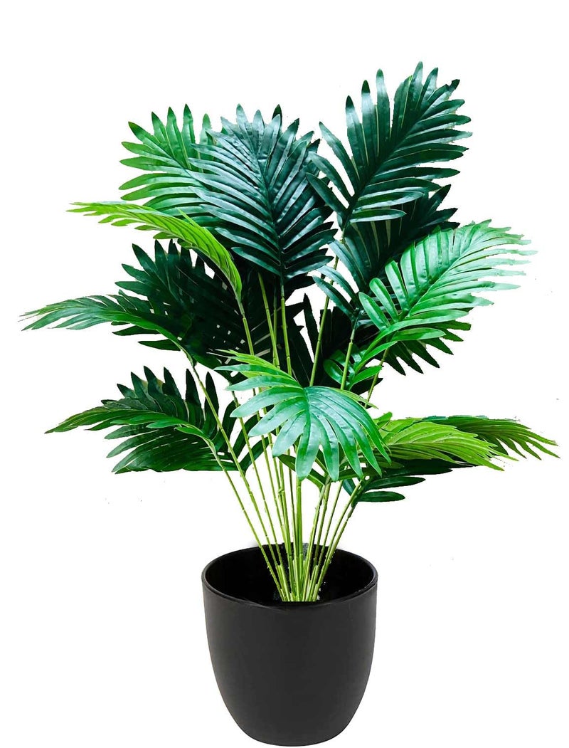 Kaykon Artificial Areca Palm Plant | 18 Branches | Fake Tree Without Pot for Home Decor, Office Decor, or Gifting | Natural Looking Indoor Plant - 84 cm/33 inch/2.75 feet - Image 1