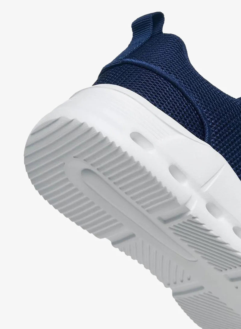 Dash Blue Boys Hook And Loop School Sports Shoes for Men | Best Price UAE