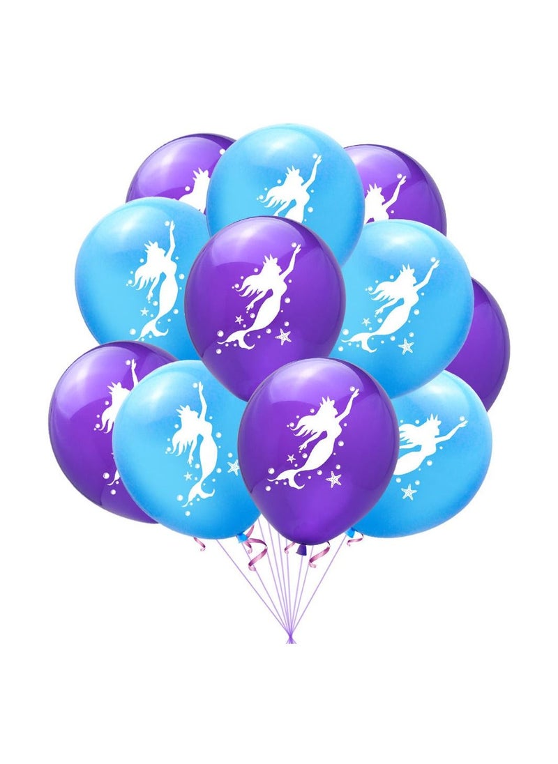 LA FIESTA Mermaid Birthday Decorations for Kids  - Image 5