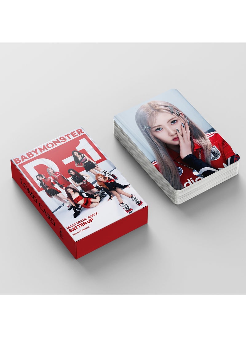 EHOME - 55 Piece Baby Monster New Album Batter Up Photo Lomo Card - Image 1