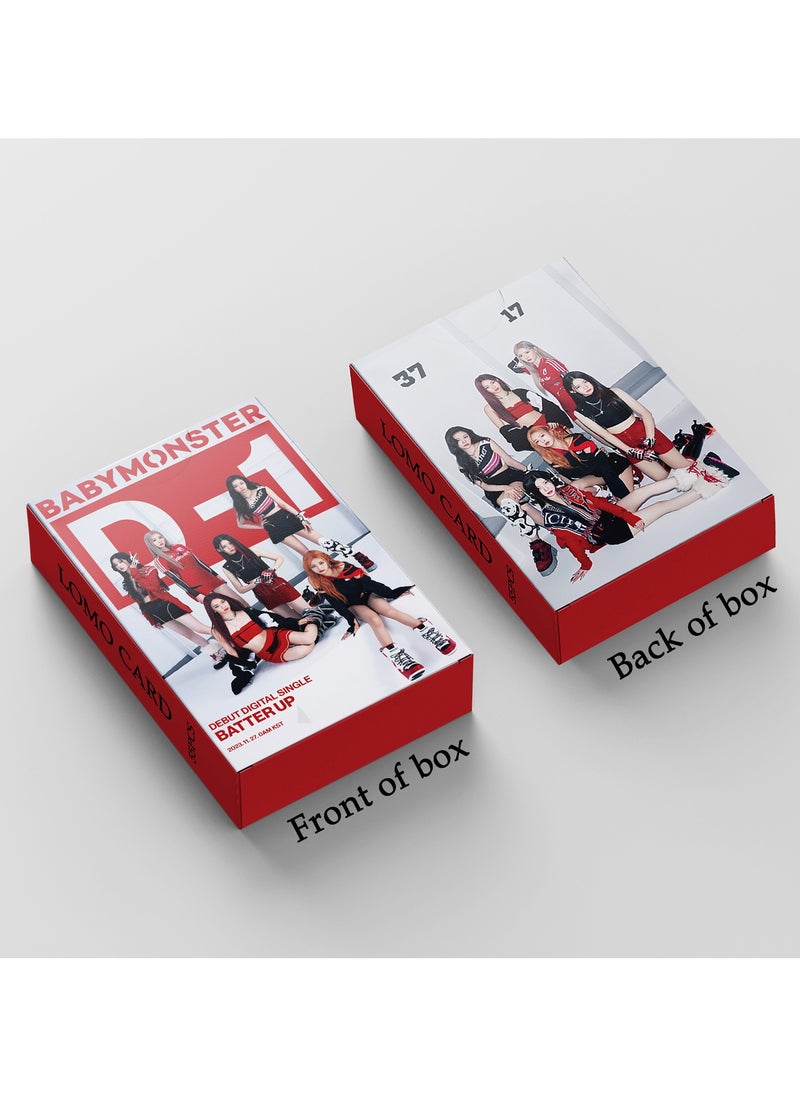 EHOME - 55 Piece Baby Monster New Album Batter Up Photo Lomo Card - Image 1