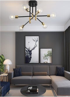 MIXDE Modern Ceiling Lighting 6 Lights Adjustable(Bulbs NOT Included)  - Image 2