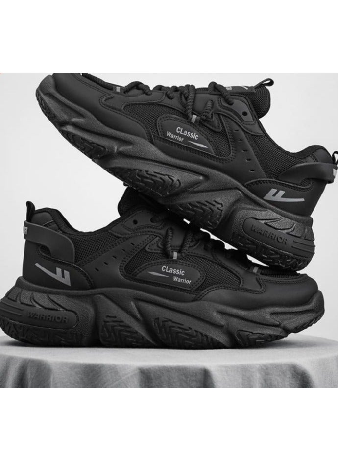 Warrior Mesh Breathable And Fashionable Versatile Thick Sole Sneakers  - Image 1