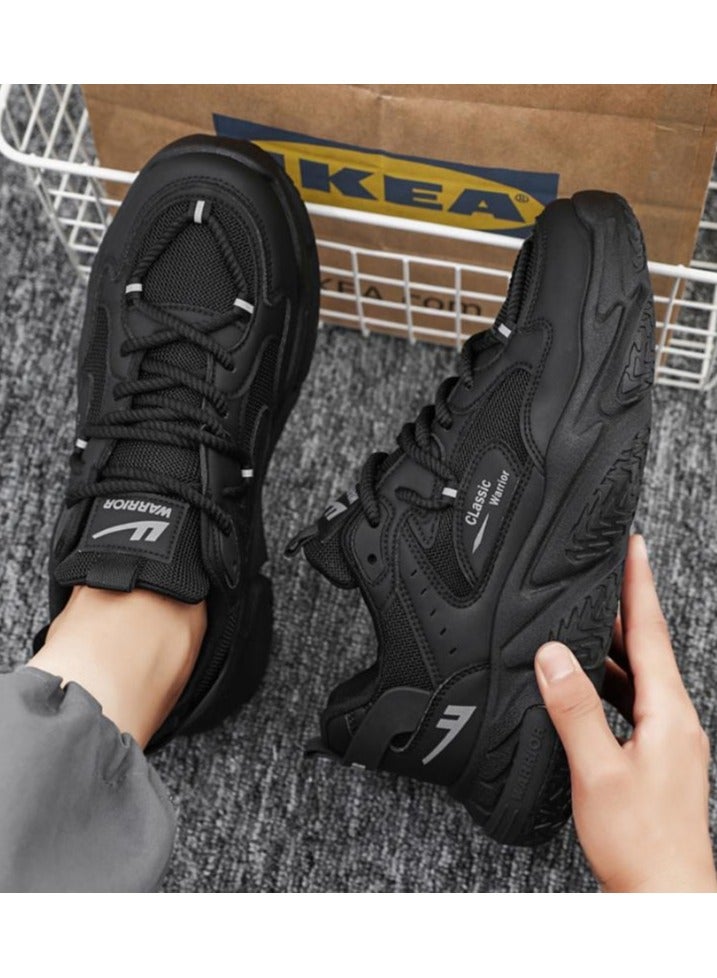 Warrior Mesh Breathable And Fashionable Versatile Thick Sole Sneakers  - Image 4