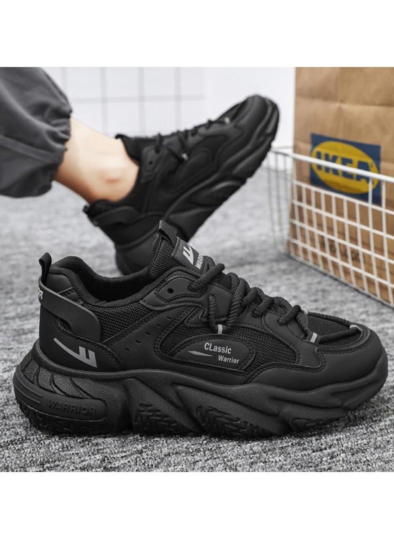 Warrior Mesh Breathable And Fashionable Versatile Thick Sole Sneakers  - Image 5