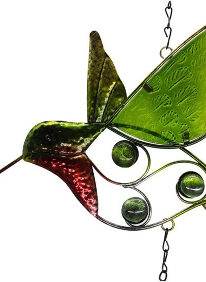 Bird Shaped Wind Chime Green/Red/Silver 15.7x6.3inch - pzsku/ZC9D087D58F431D4FEDBAZ/45/_/1694245017/25a776cc-e166-40ed-b11e-e2d92fa70126