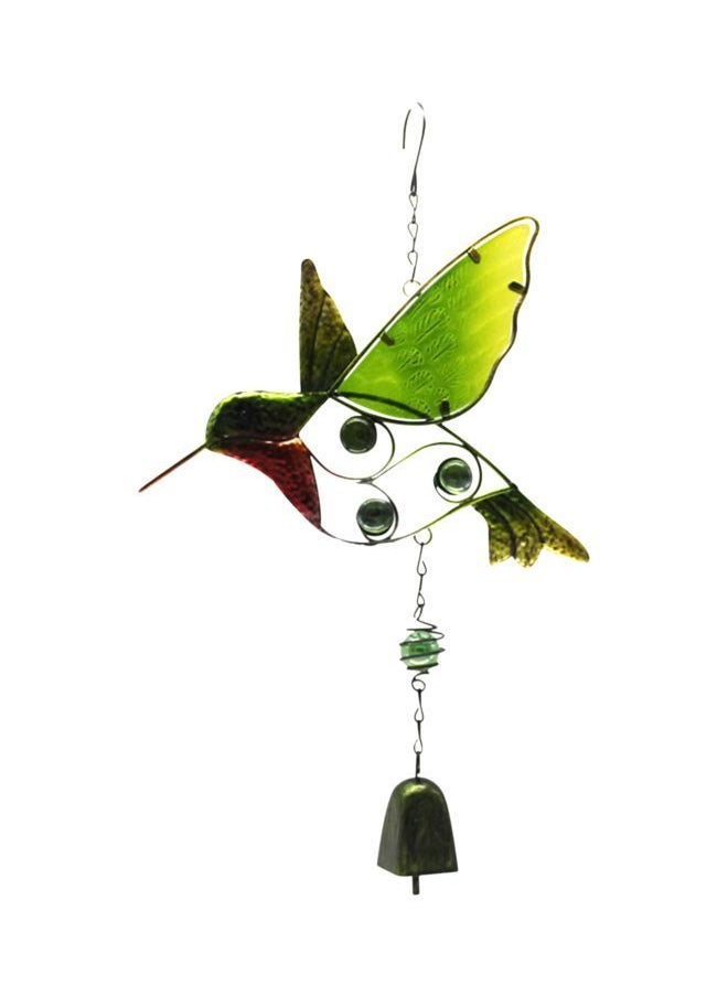 Bird Shaped Wind Chime Green/Red/Silver 15.7x6.3inch - pzsku/ZC9D087D58F431D4FEDBAZ/45/_/1694245017/54fc0272-4e15-4d51-b43d-ff92c524ecf1