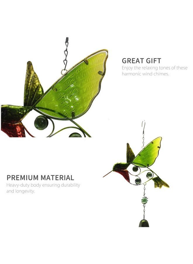 Bird Shaped Wind Chime Green/Red/Silver 15.7x6.3inch - pzsku/ZC9D087D58F431D4FEDBAZ/45/_/1694245019/d1f95e6c-e5e1-4b4d-bc4f-5cbd272a048f