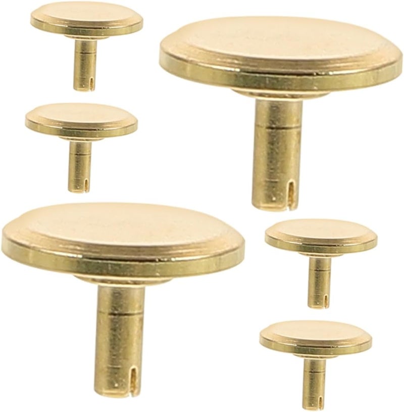 POPETPOP 6pcs Quartz Wall Clock Caps Beads Replacement Movement Parts Clock Craft Supply DIY Home Repair - Image 1