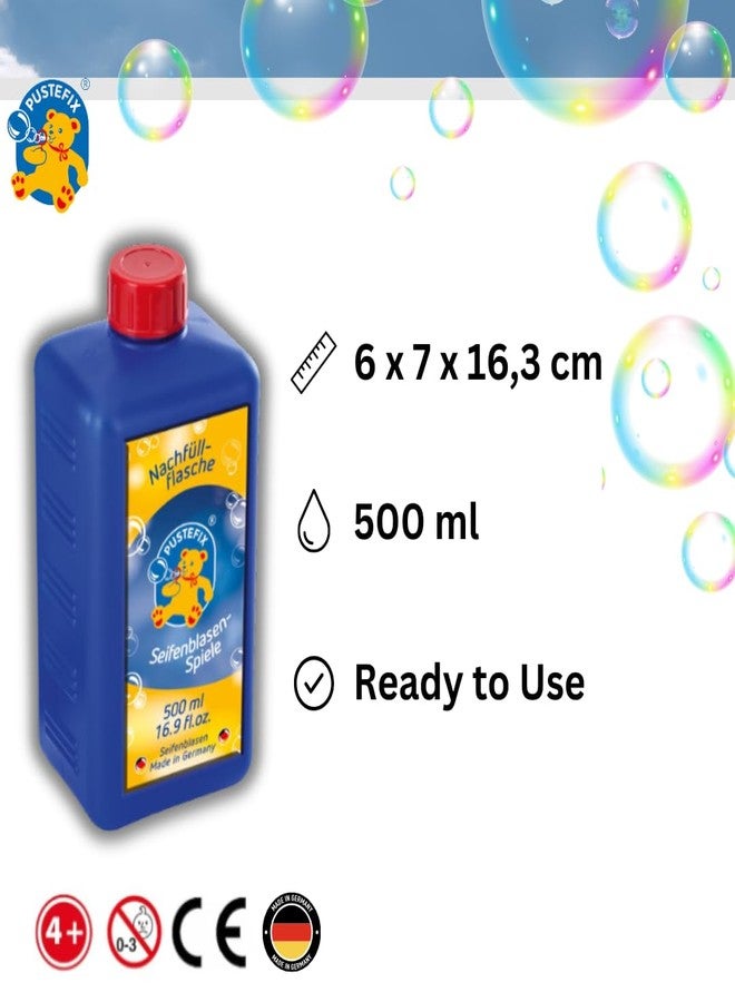 PUSTEFIX 16.9 oz Refill Bottle of Pustefix Liquid Bubble Blowing Soap Solution, Model: 505415 - Image 2