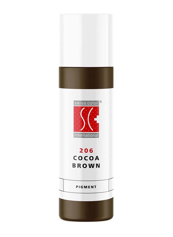 swiss color Brow Pigment 206 Cocoa Brown 10 ML - Image 1
