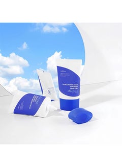 إزنتري حمض الهيالورونيك جل الشمس المائي SPF50 ، صبغة شفافة لتوهج صحي ، مناسب للبشرة الحساسة (50 مل)  - Image 4