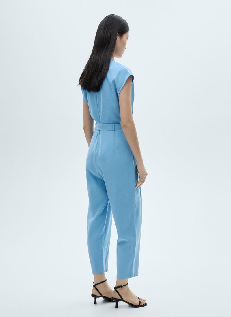 MANGO Belt Wrap Jumpsuit  - Image 2