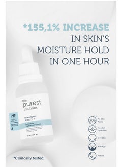 the purest solutions The Purest Solutions Intensive Hydration Serum (Hyaluronic Acid 2% + B5) - Moisturizing Anti-Aging Care for All Skin Types - Vegan | Cruelty Free | Eco Friendly (1 fl. oz)  - Image 3