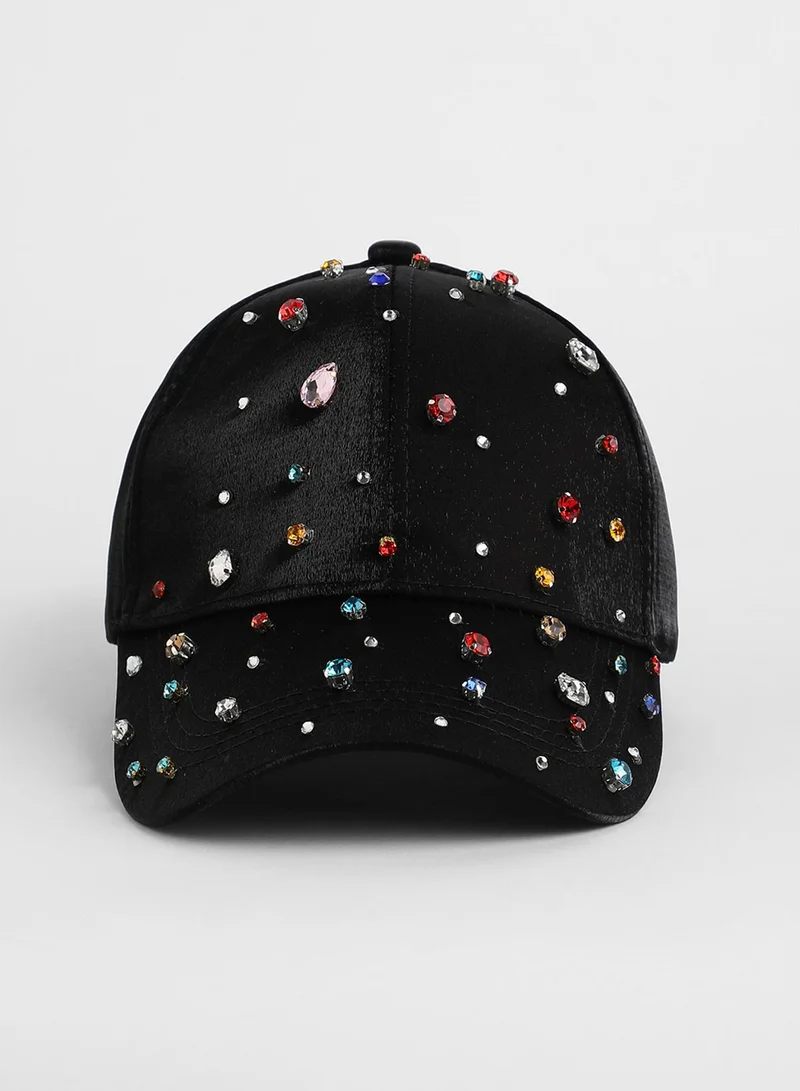 Haute Sauce Embellished Drops Baseball Cap