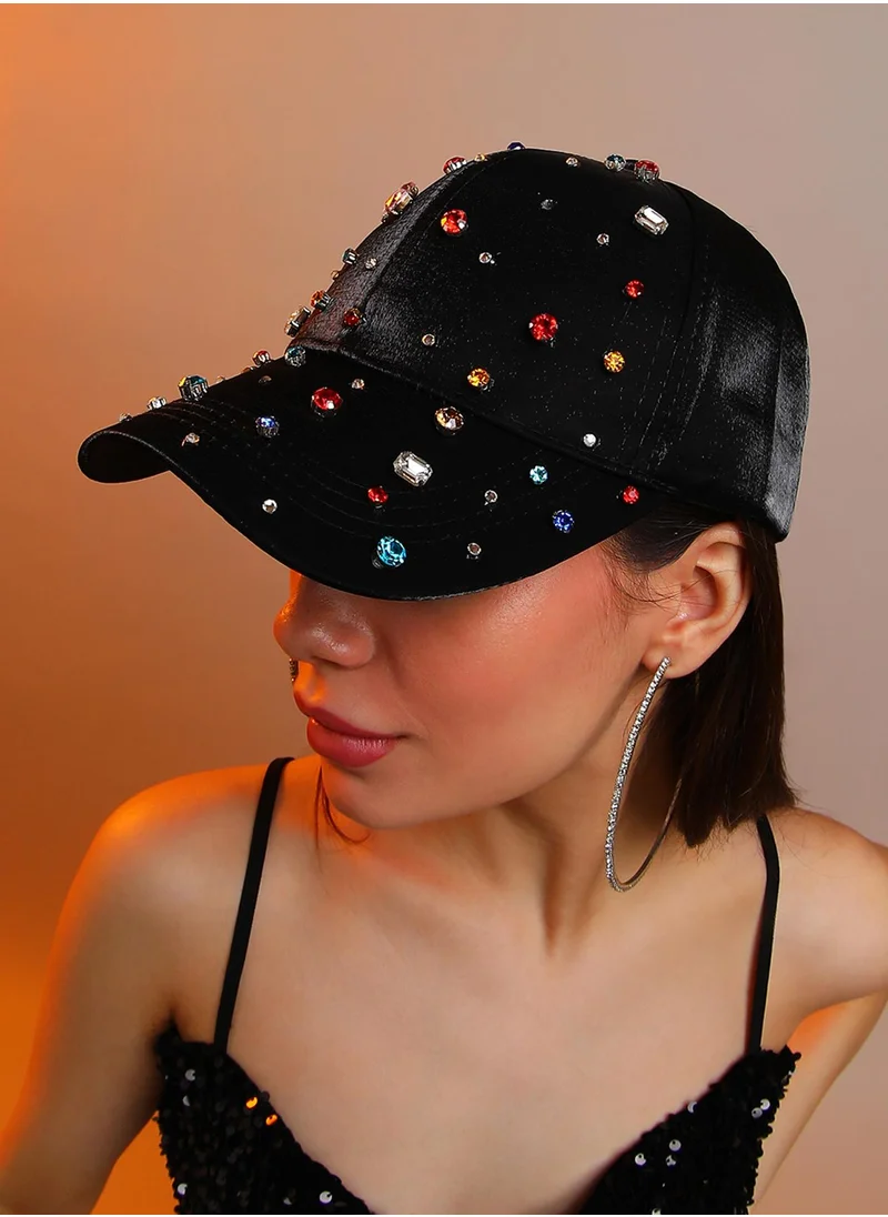 Haute Sauce Embellished Drops Baseball Cap