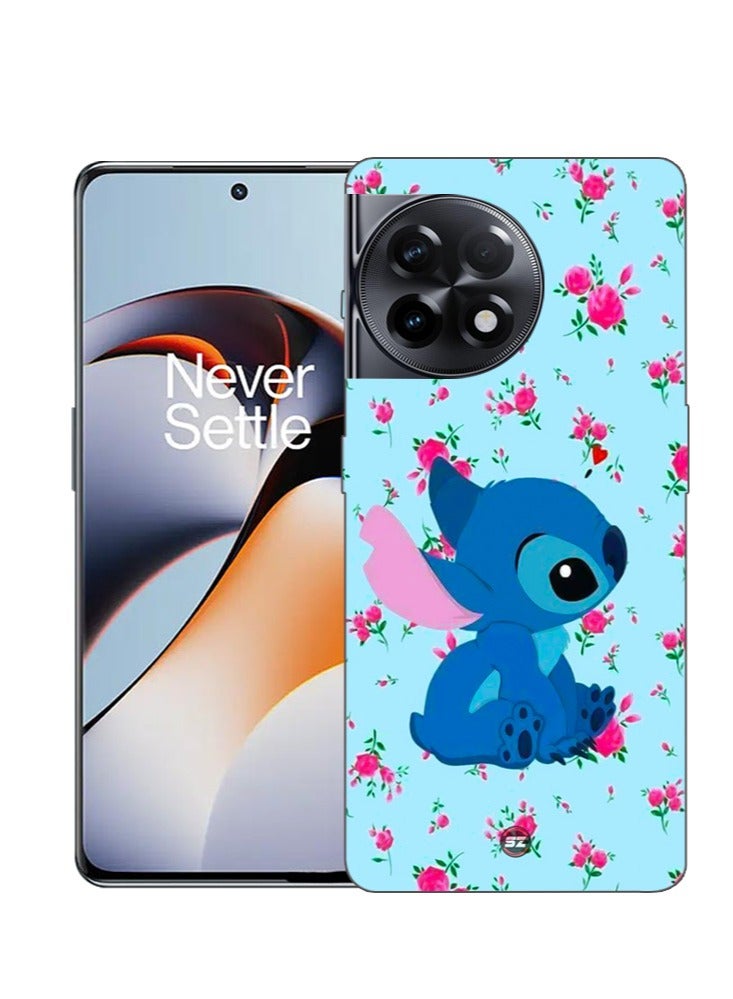Service Zone Protective Mobile Back Cover Stitch Wallpaper For OnePlus 11R 5G - Image 1