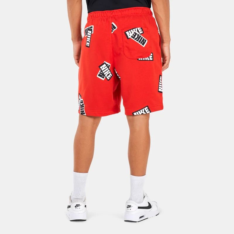 Nike Men's Sportswear SPE+ Sticker Allover Print Shorts