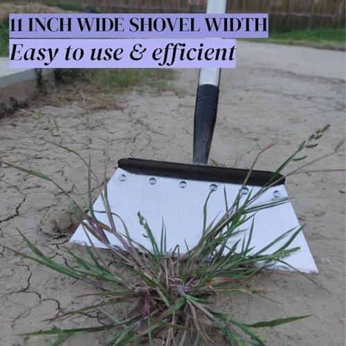 RISETEX Multifunctional Garden Shovel – 54" Heavy Duty Stainless Steel Cleaning Tool with Adjustable Handle for Weeding, Lawn Edging, Snow/Ice Removal & Digging, Durable Outdoor Spade & Scraper - Image 5