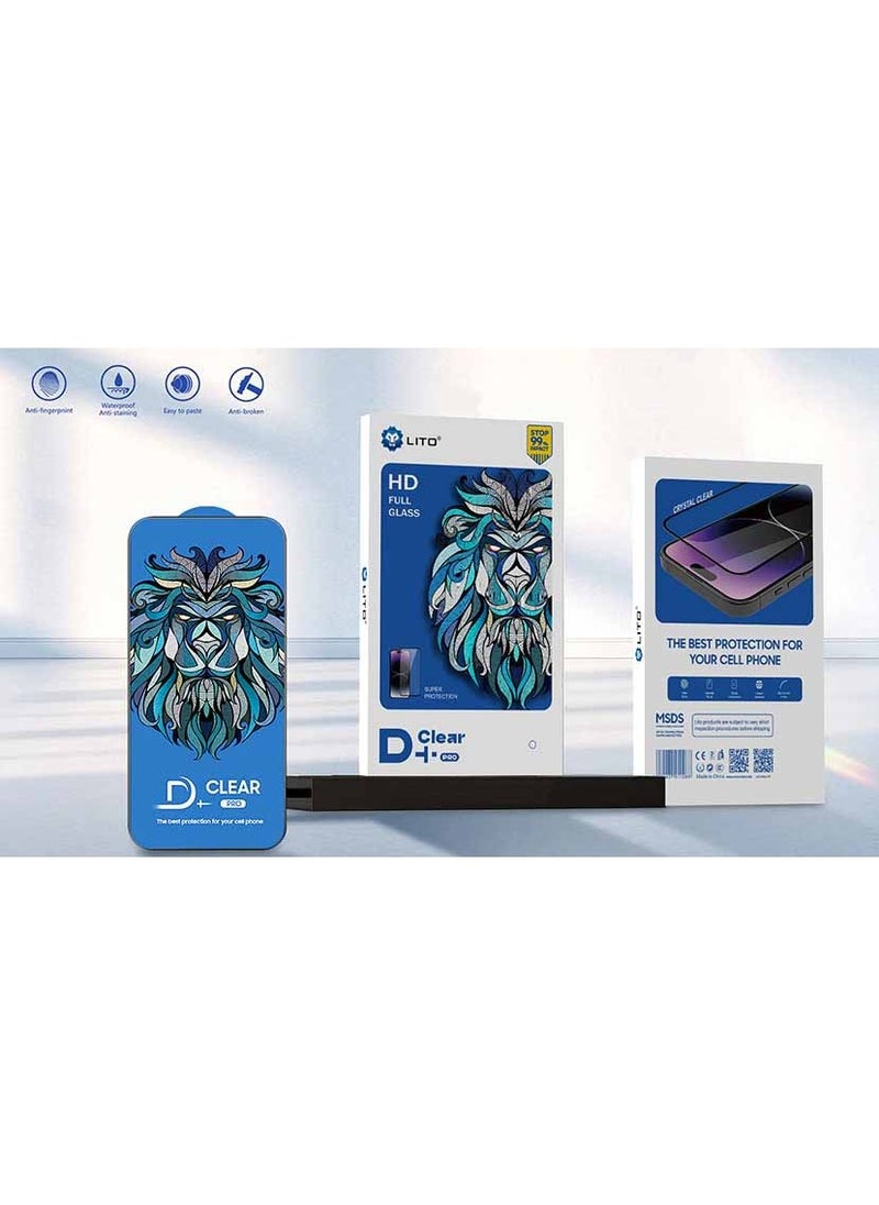 Lito - Lito D+ Pro High Definition Tempered Glass Screen Protector For IPhone 15 Pro Max - Image 1