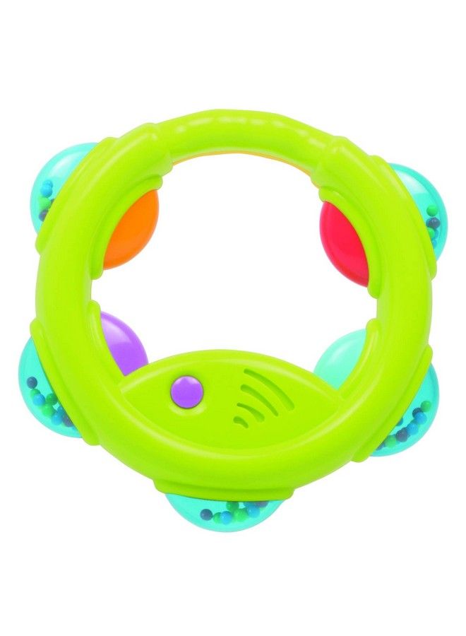 giggles Tambourine Rattle2 In 1 Colourful Musical Rattle For New Born Babysoundsrattling Sound And Sensory Development6 Months & Aboveinfant Toys - Image 2