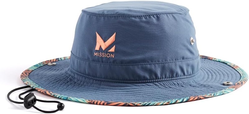 Mission Cooling Bucket Hat - Unisex Wide-Brim Hat for Men & Women - Lightweight, Foldable & Durable - Cools Up to 2 Hours - Image 1