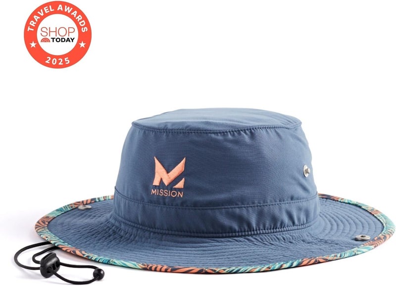 Mission Cooling Bucket Hat - Unisex Wide-Brim Hat for Men & Women - Lightweight, Foldable & Durable - Cools Up to 2 Hours - Image 2
